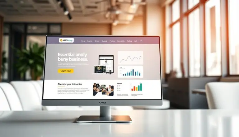 business website features