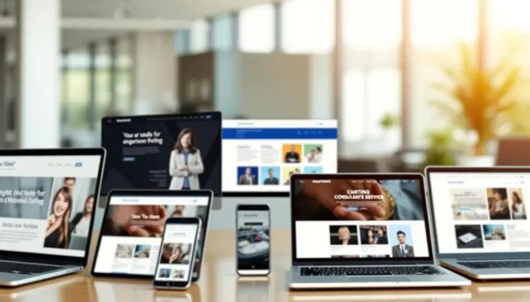 consultant website examples australia