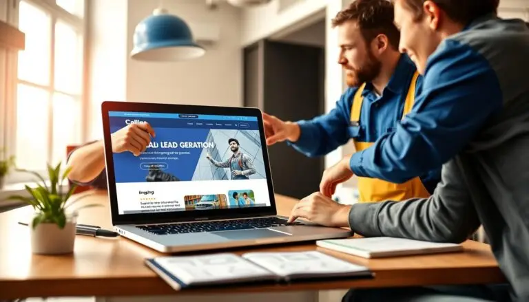 electrician website lead generation