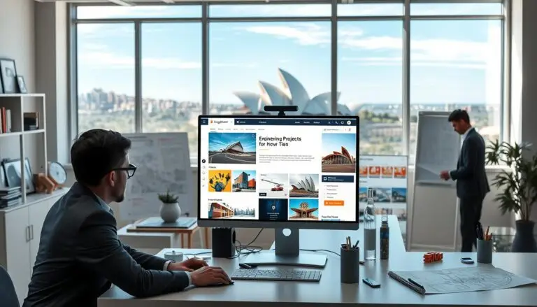engineer website examples australia