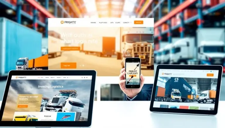 freight company website examples