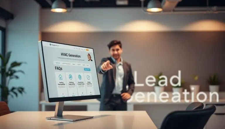 hvac website lead generation