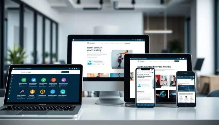 managed service provider website examples