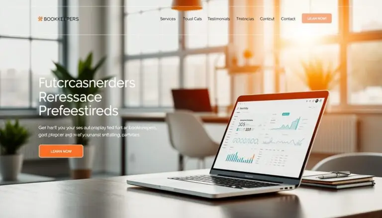 website design for bookkeepers