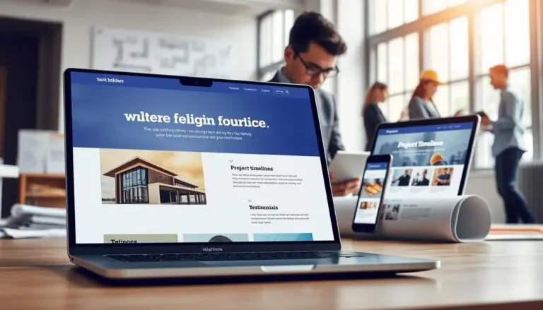 website design for builders