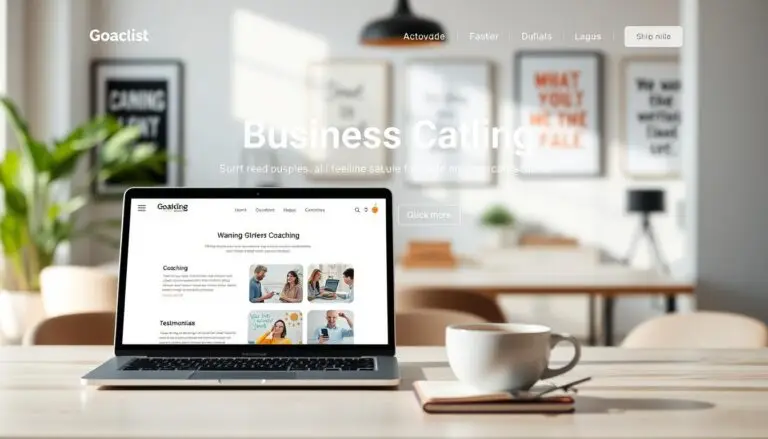website design for business coaches