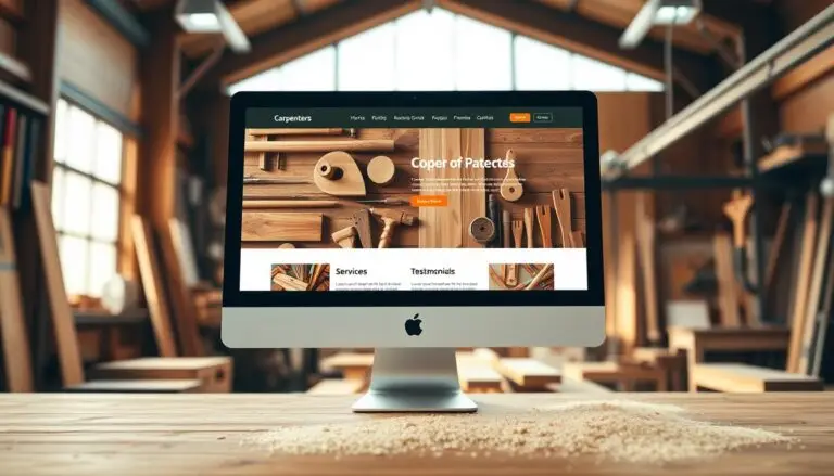 website design for carpenters