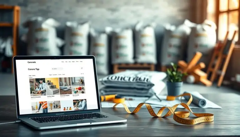 website design for concreters