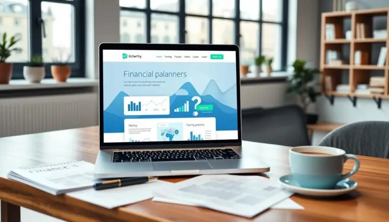 website design for financial planners