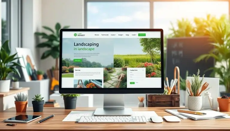 website design for landscapers