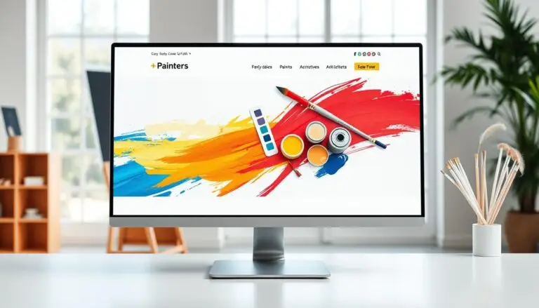 website design for painters