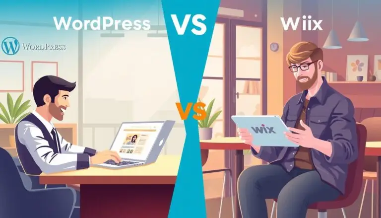 wordpress vs wix small business